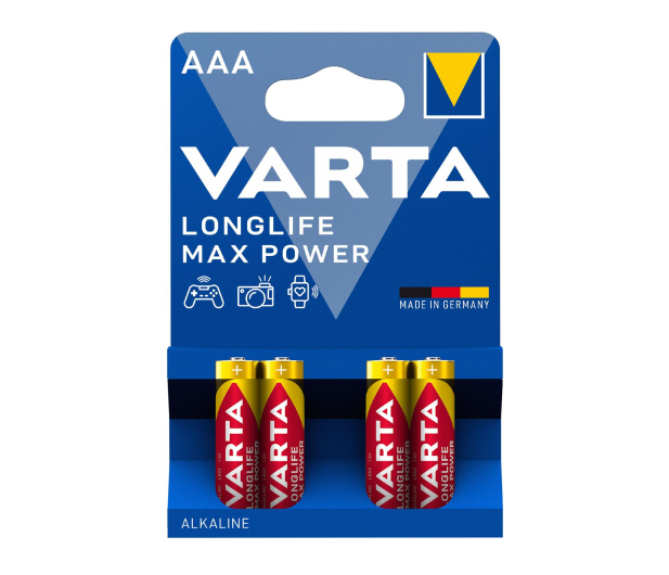Varta Longlife Max Power AAA (4 szt.) - 1456616 - zdjęcie